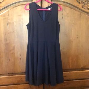 Navy Travel Fit/Flare Dress Sz 16